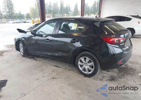 2014 Mazda Mazda3 I Sport z USA, uszkodzony, nr VIN JM1BM1K78E1215334